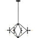 Sean Lavin Wyn 12 Light 29.38 inch Midnight Black Chandelier Ceiling Light