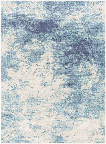 City Light 108 X 79 inch Dark Blue Rug in 7 x 9, Rectangle