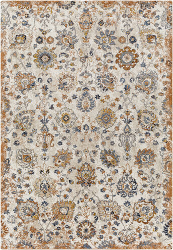 Tuscany 67 X 51 inch Light Grey Rug, Rectangle