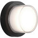 Syvana LED 6.75 inch Matte Black Wall Sconce Wall Light