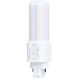 Lumos LED PLC GX23 5.5 watt 2700K/3000K/3500K/4000K LED CFL Replacements Pin Based