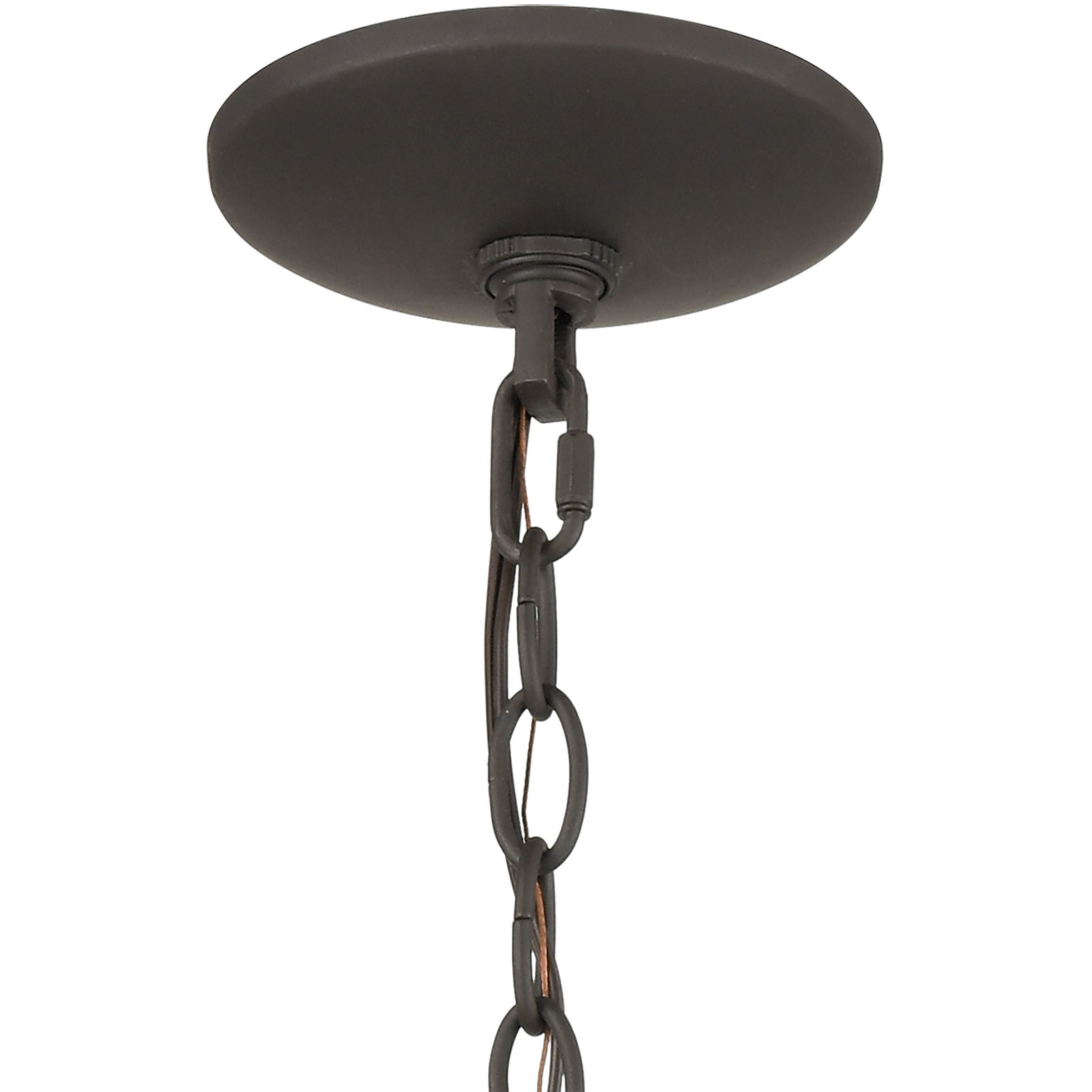 Renford 3 Light 8 inch Architectural Bronze Outdoor Pendant