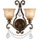 Norwalk 2 Light 16 inch Bronze Umber Sconce Wall Light in Clear Spectra