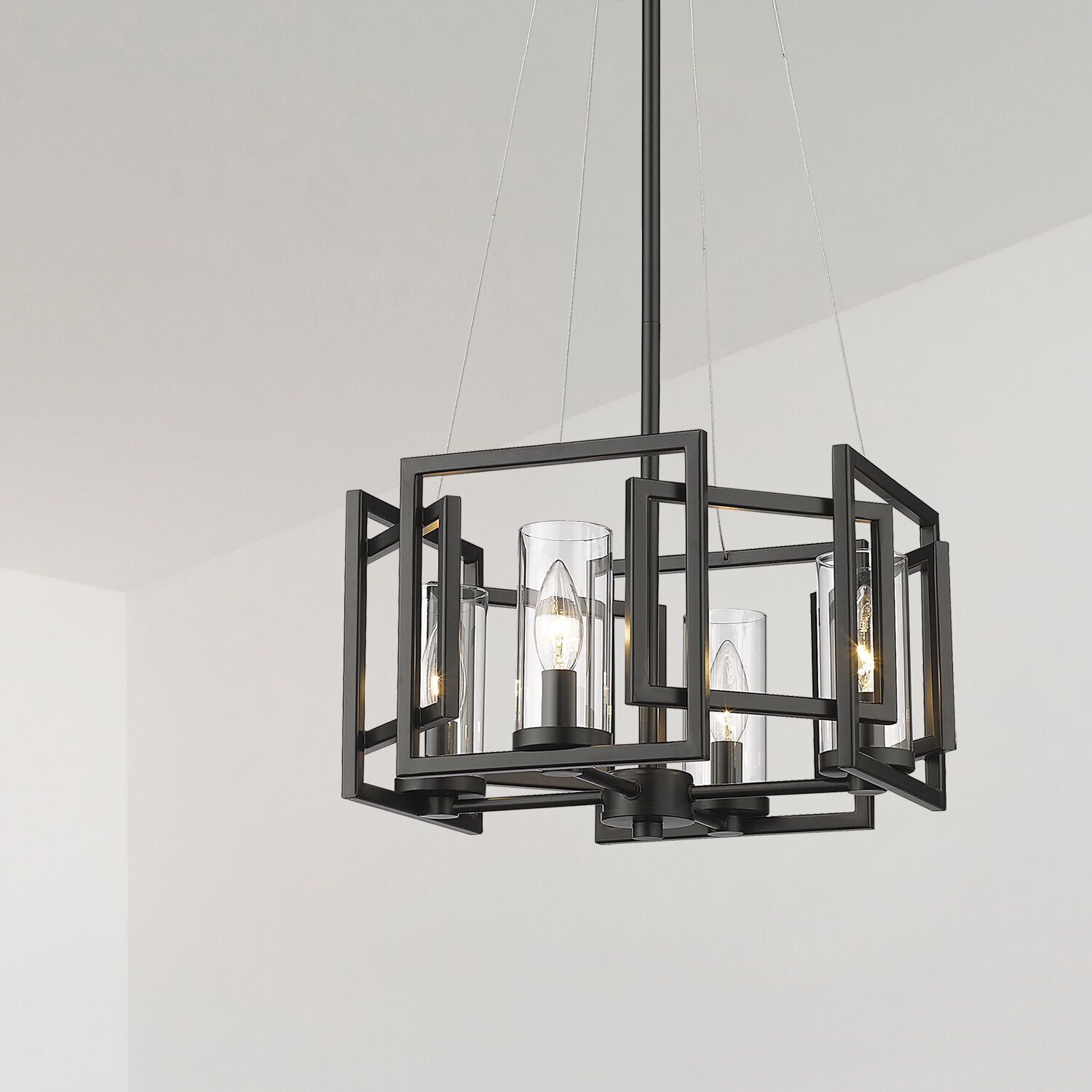Marco Pendant Ceiling Light in Matte Black