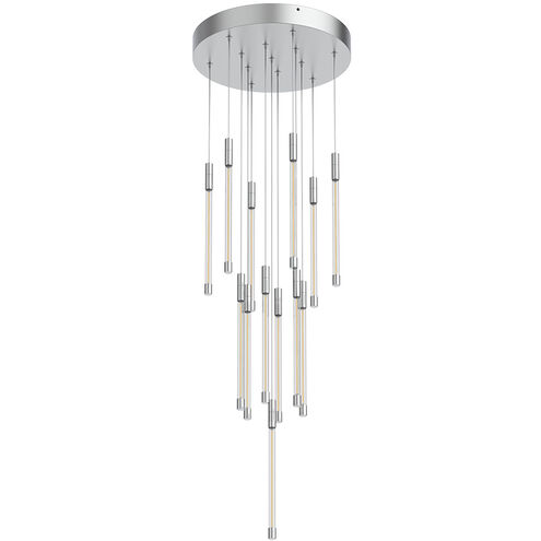 Motif LED 12.75 inch Chrome Multi-Pendant Ceiling Light