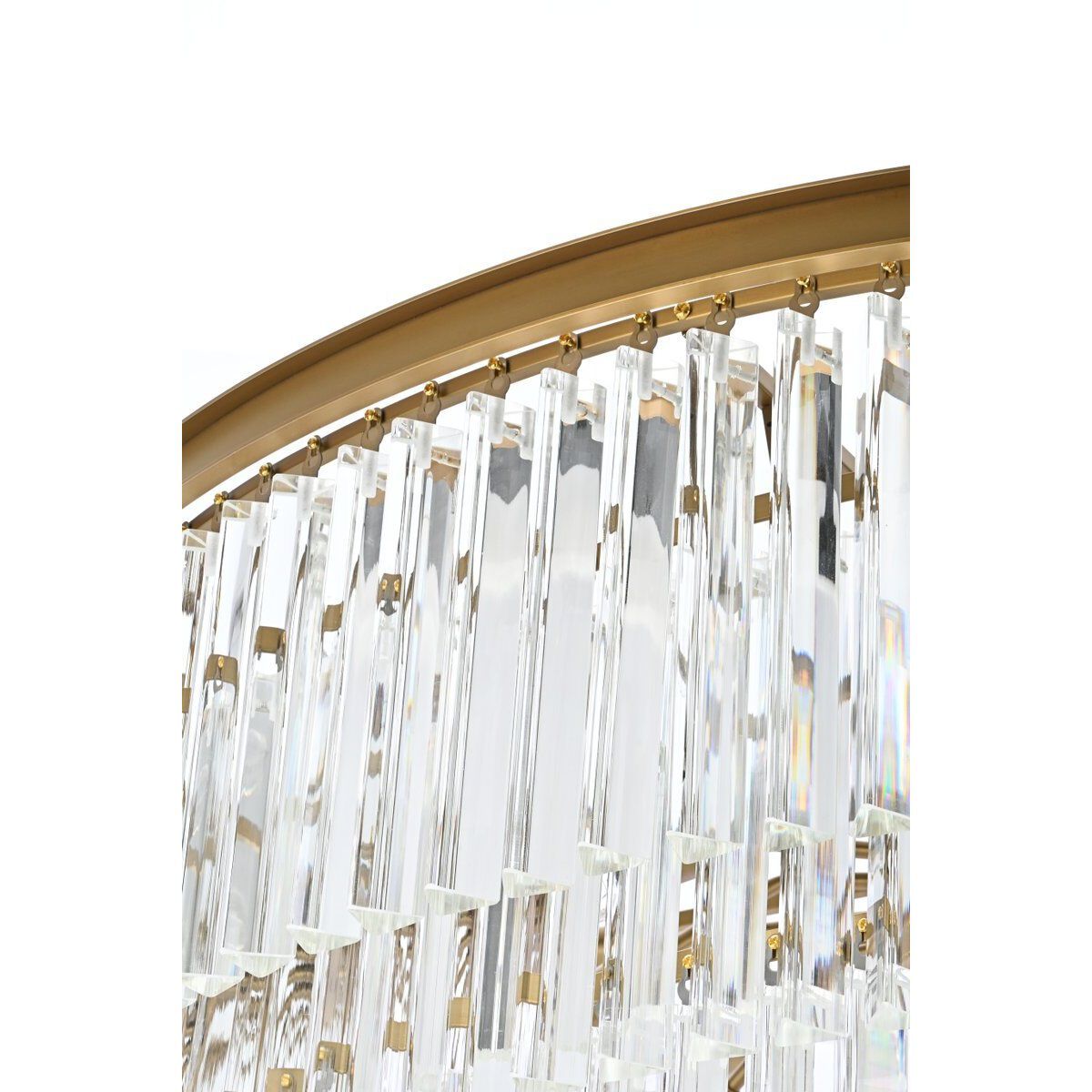 Sydney 58 Light 48 inch Satin Gold Chandelier Ceiling Light