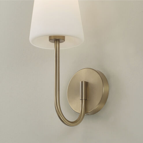 Averitt Sconce Wall Light in Aged Brass