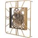 Roman Gear 35.4 X 31.5 inch Wall Clock
