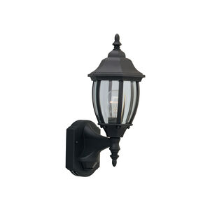 Tiverton Outdoor Wall Lantern in Black