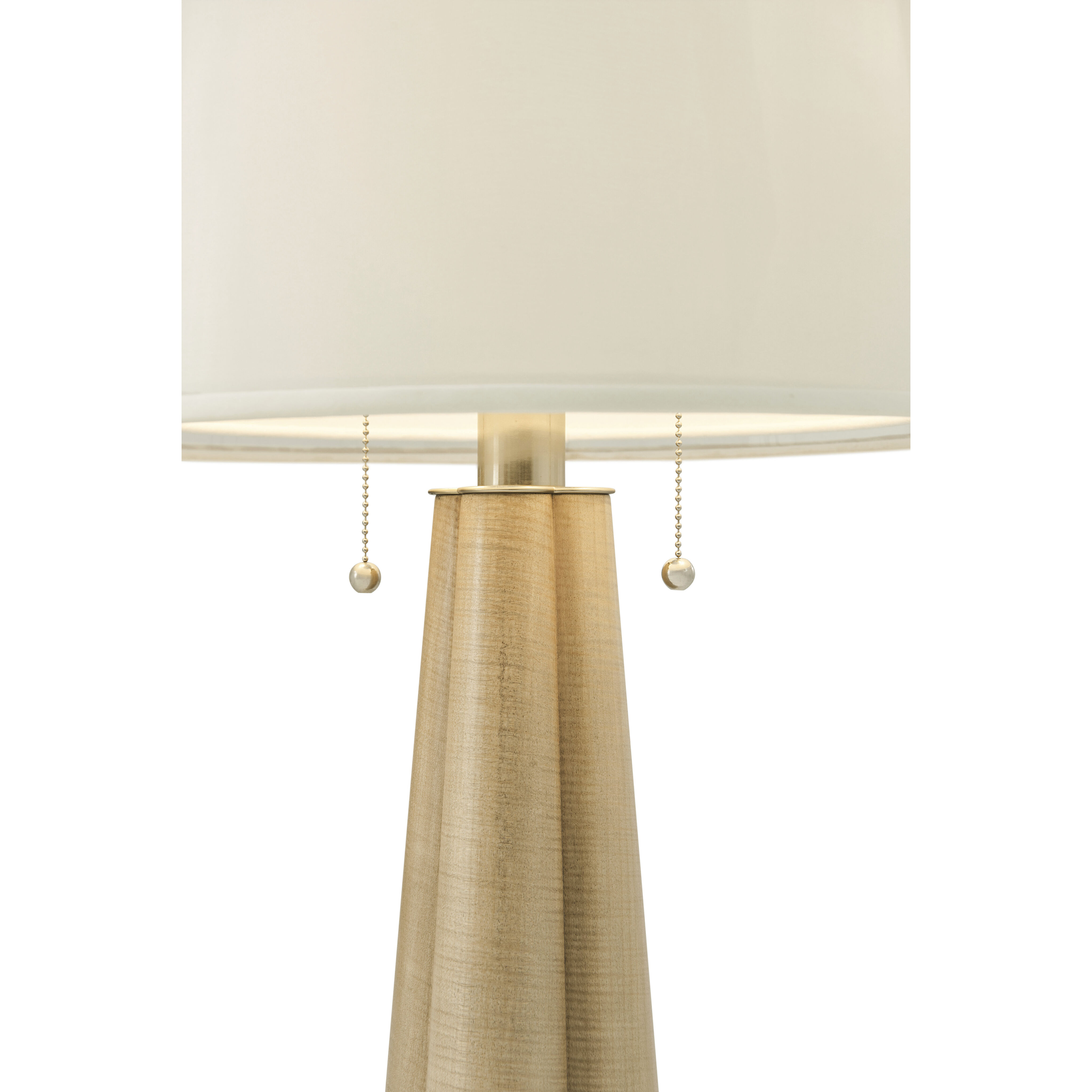 Origins 32 inch Sesame Table Lamp Portable Light, Wooden, TA Illuminations