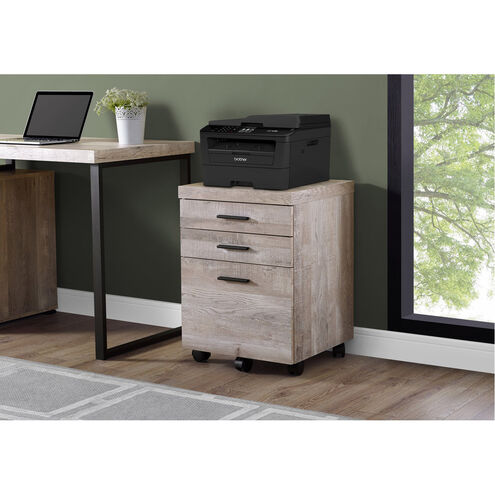 Perry Taupe Filing Cabinet