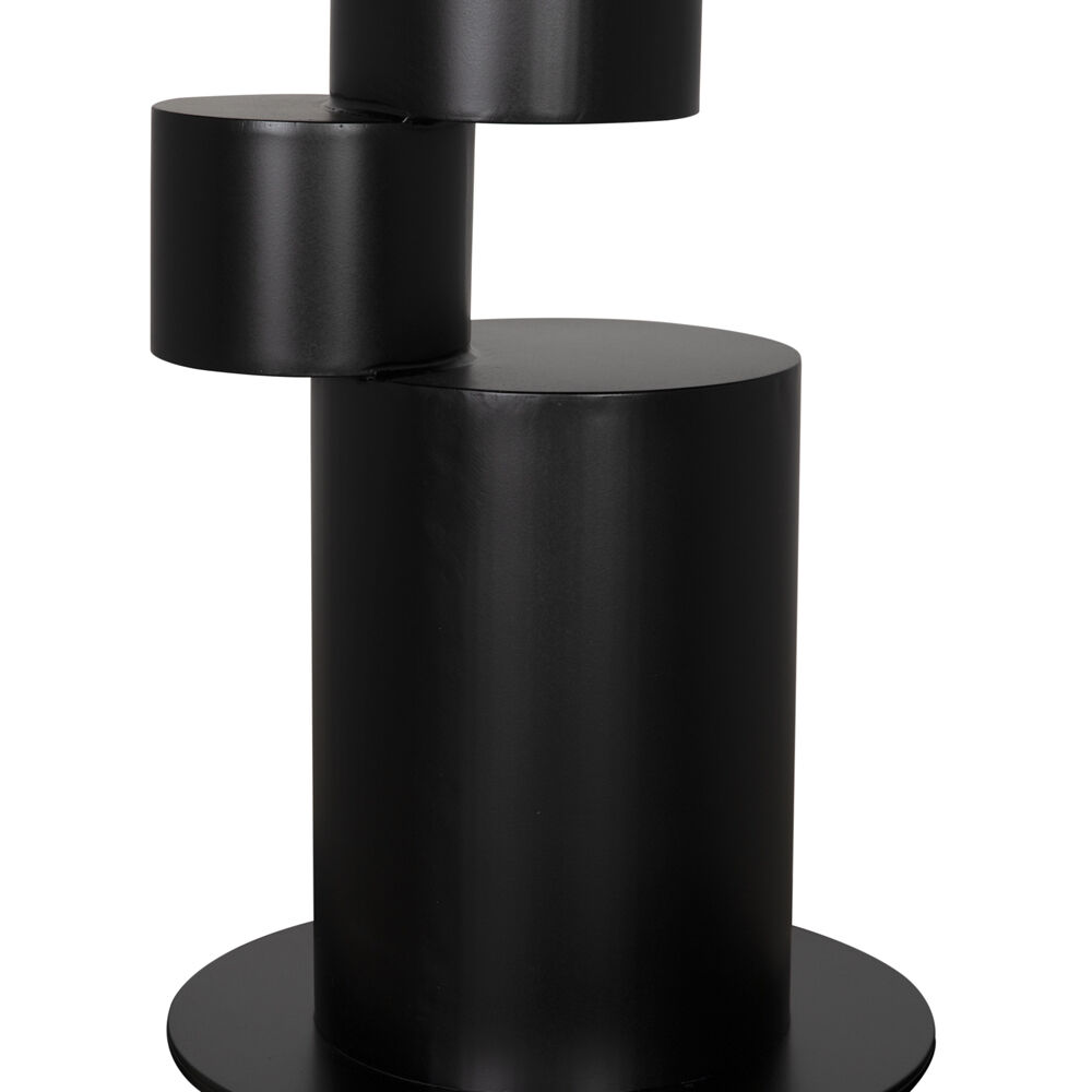 Nola 36 X 36 inch Matte Black Dining Table