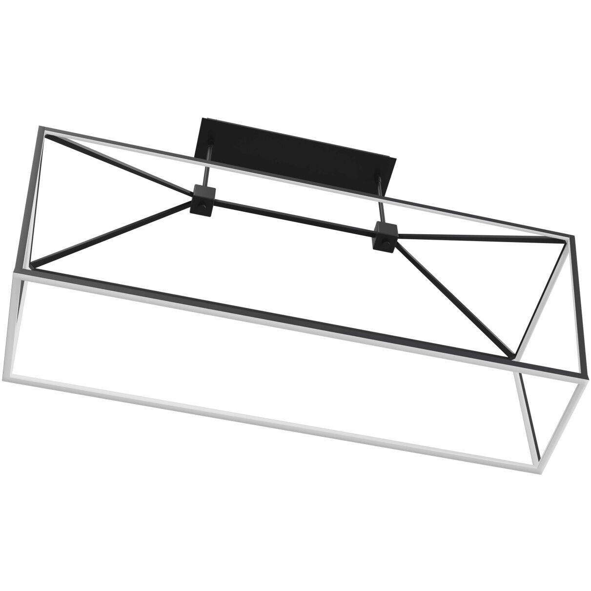 Park Ave. LED 17 inch Black Pendant Ceiling Light