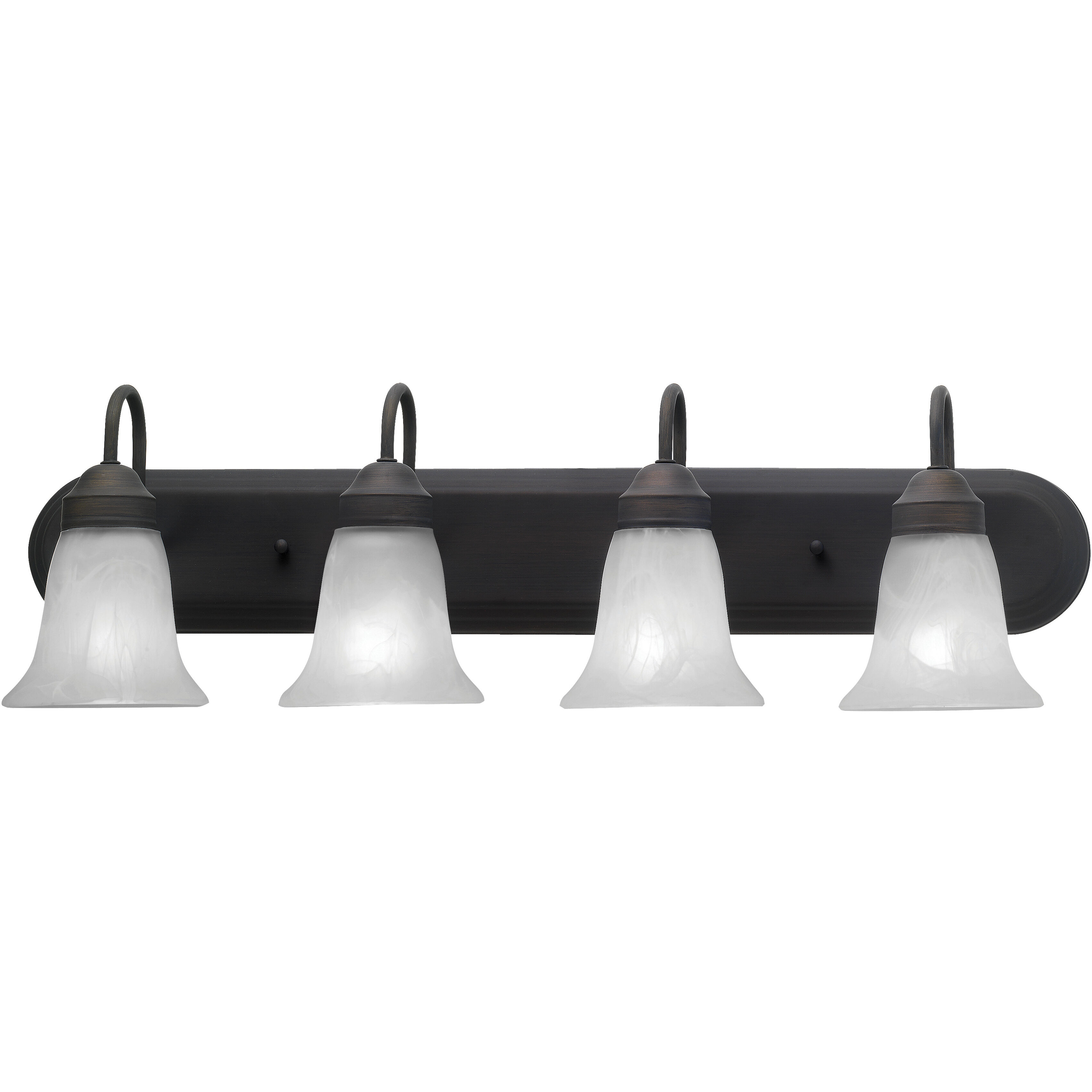 Homestead 4 Light 30 inch Painted Bronze Vanity Light Wall Light