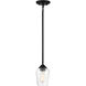 Shyloh 1 Light 4.88 inch Coal Pendant / Semi Flush Ceiling Light