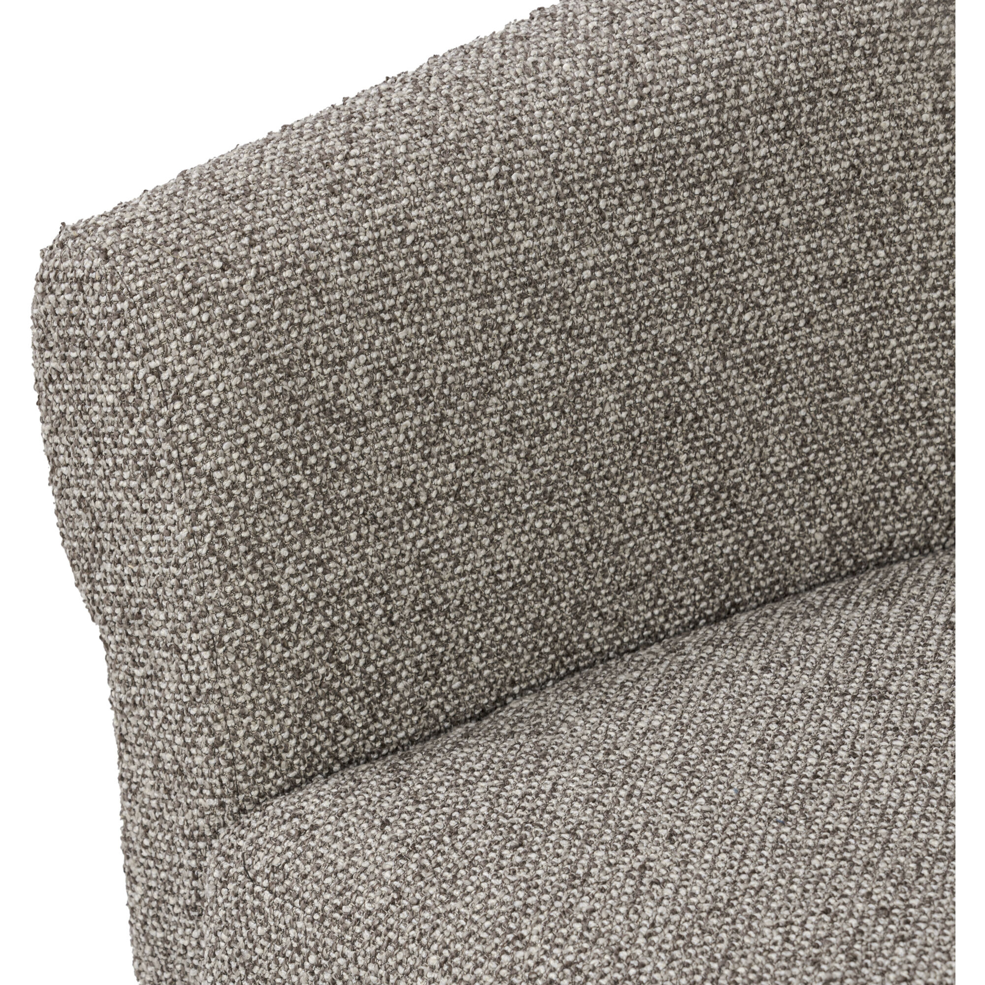 Melrose Dark Brown Oak with Earth Accent Chair