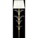 Beveled Arcs Wall Sconce Wall Light in Gold Leaf