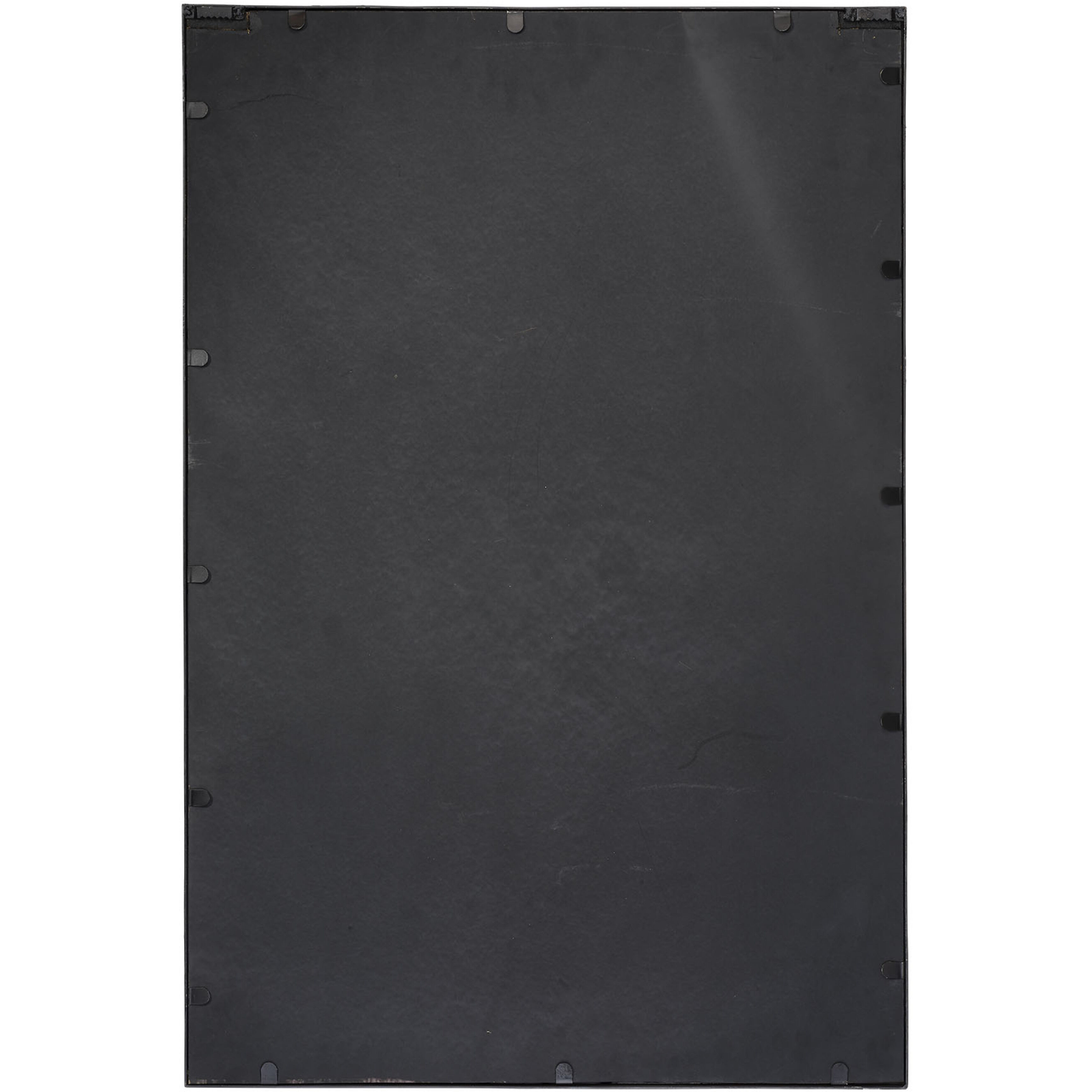 Fractu 35.25 X 24 inch Antiqued Mirror and Brass Mirror