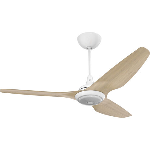 Haiku 60 inch White with Natural Bamboo Blades Ceiling Fan