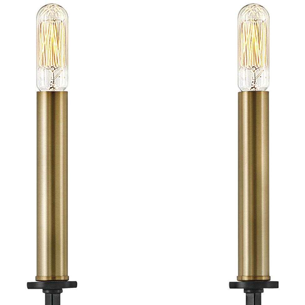 Lazlo LED 8 inch Black ADA Sconce Wall Light