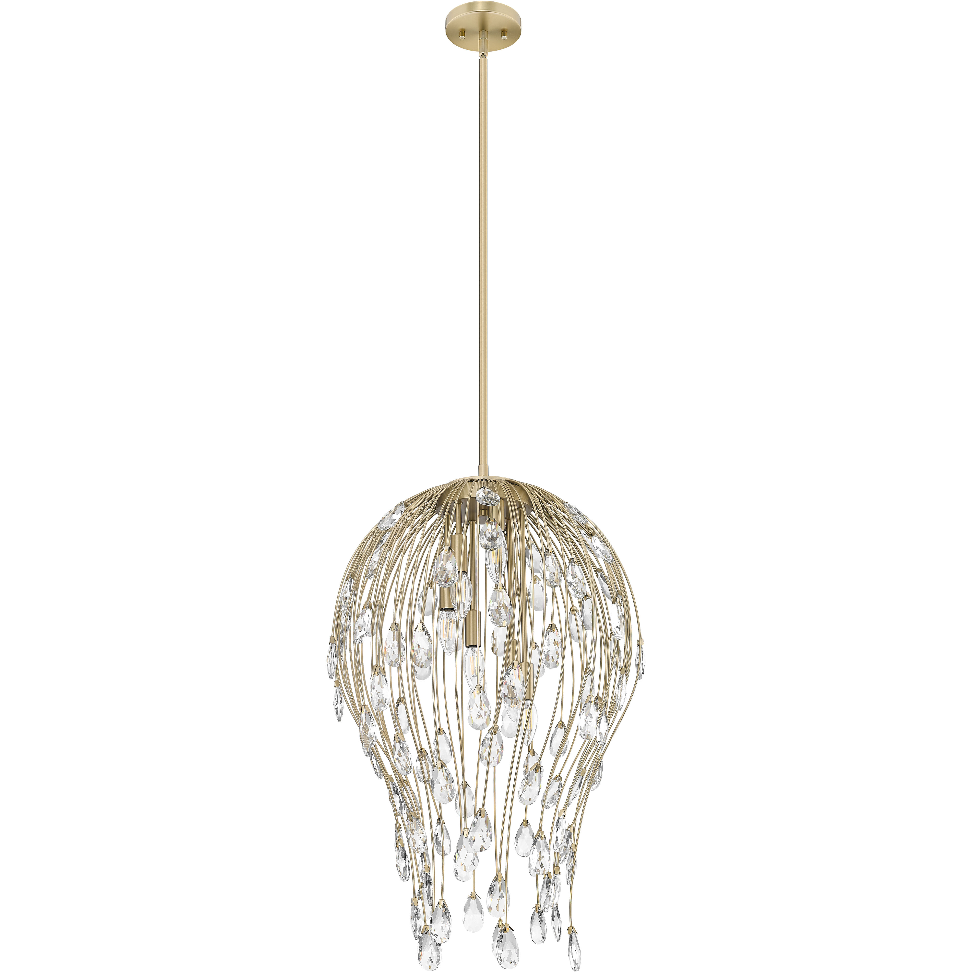 Gabriella Pendant Ceiling Light in Modern Gold