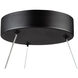 Ara LED 22.8 inch Black Pendant Ceiling Light