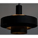 Parlor 4 Light 22 inch Matte Black Pendant Ceiling Light