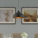 Allison 1 Light 12 inch Shiny Black Mini Pendant Ceiling Light