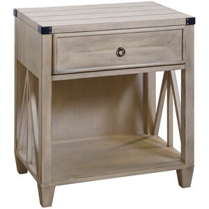 Cameron 25 X 22 inch Weathered Taupe End Table