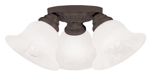 Edgemont 3 Light 14.75 inch Semi-Flush Mount