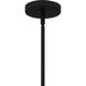 Orbit 1 Light 11.25 inch Matte Black Pendant Ceiling Light