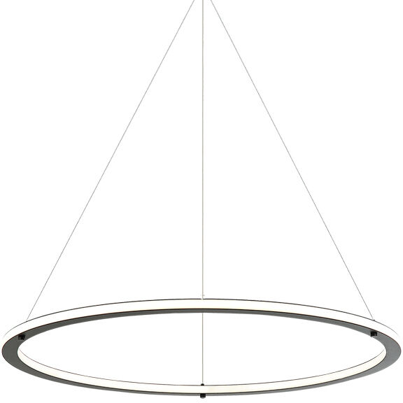 Victoria LED 32 inch Black Pendant Ceiling Light