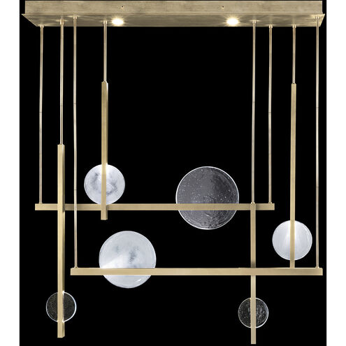 Selene 12 Light 56.5 inch Gold Pendant Ceiling Light
