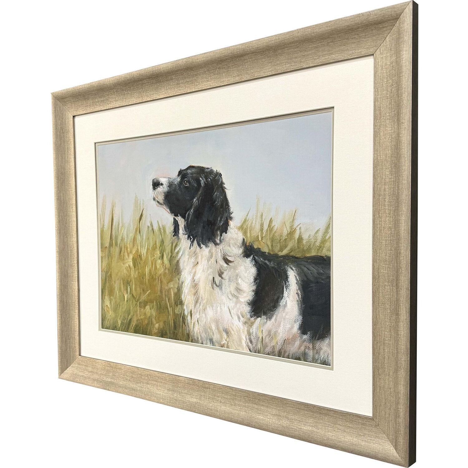 On the Hunt Green and Black and Beige and Brown Framed Art, Propac