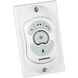 Scimitar LED 44 inch White Ceiling Fan