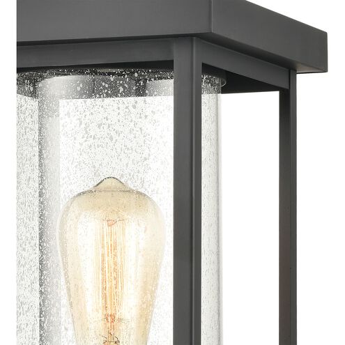 Minersville 1 Light 23 inch Matte Black Outdoor Post Light