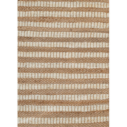 Shuttle Weave Durrie with Fringes 36 X 24 inch Multi Rug, Rectangle