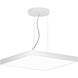 Jazz LED 24 inch White Pendant Ceiling Light