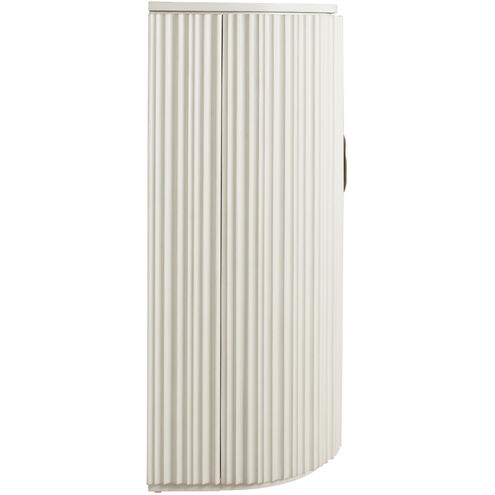 Isadora Brushed Brass / Sesame White Cabinet