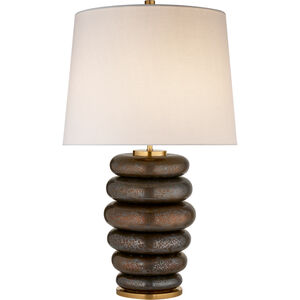 Kelly Wearstler Phoebe 28.5 inch 75.00 watt Crystal Bronze Table Lamp Portable Light