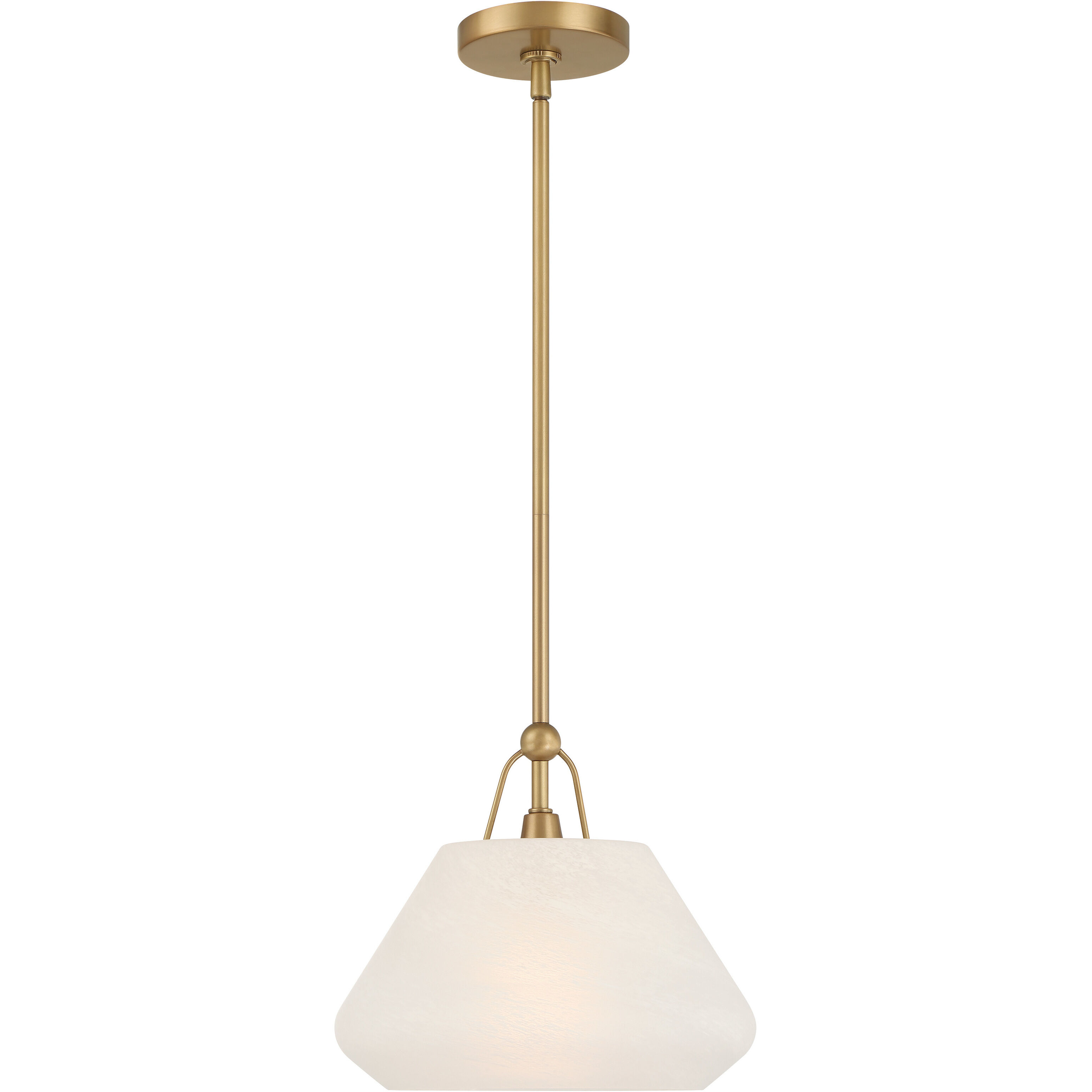 Orion Pendant Ceiling Light in Legacy Brass