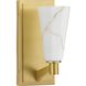 Tosca 1 Light 6 inch Brushed Bronze Wall Bracket Wall Light, Design Series