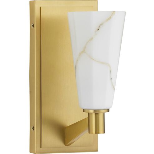 Tosca 1 Light 6 inch Brushed Bronze Wall Bracket Wall Light, Design Series
