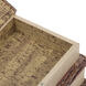 Anita 8.7 inch Brown and Multi-Color Book Box, Set of 6