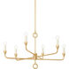 Orson 6 Light 30.75 inch Chandelier