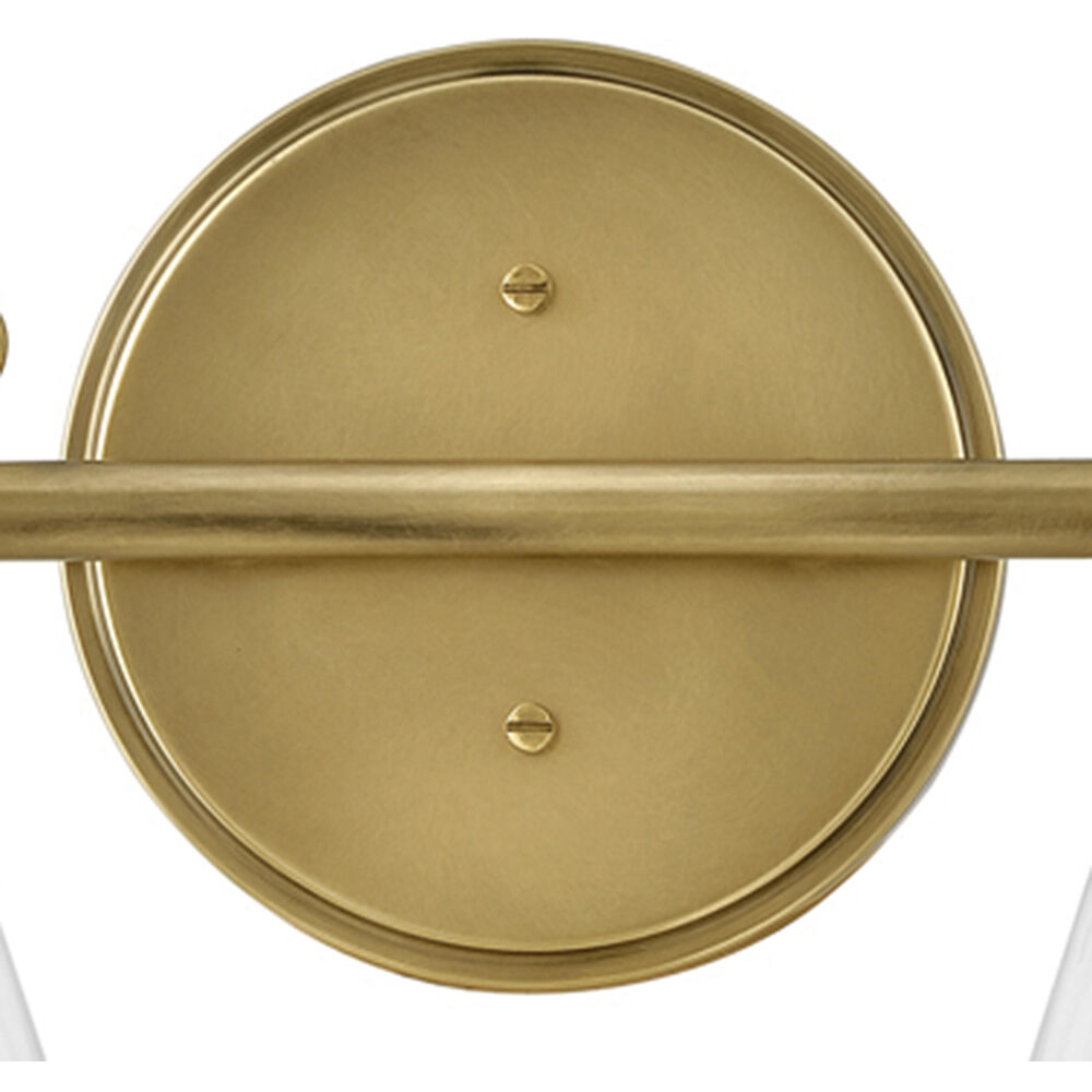 Arti 2 Light 16 inch Heritage Brass Vanity Light Wall Light
