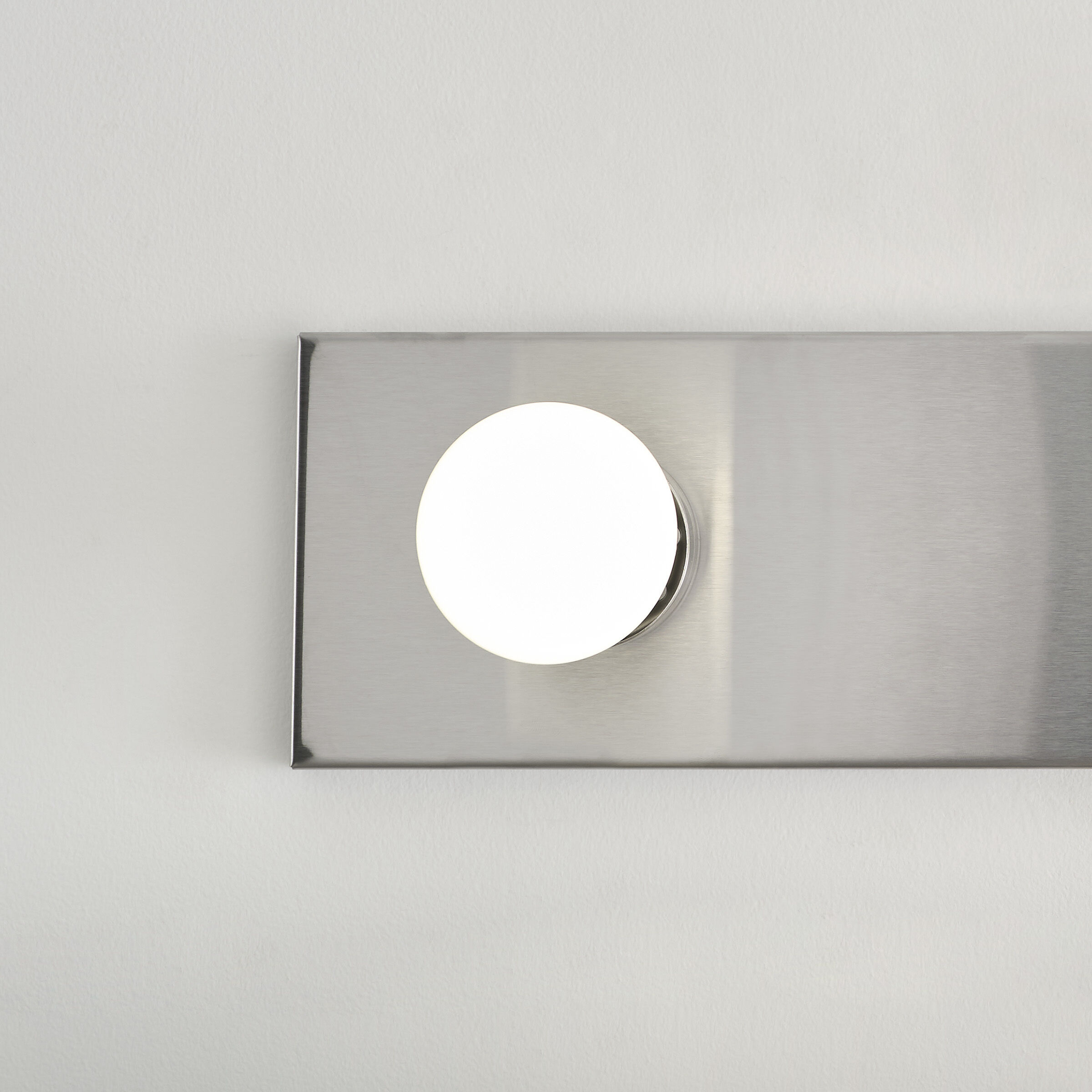 Center Stage 3 Light 18 inch Brushed Stainless Bath Vanity Wall Sconce Wall Light