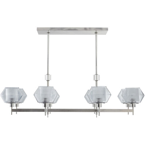 Holm 8 Light 50 inch Pewter Chandelier Ceiling Light