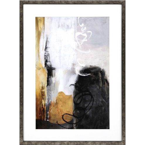 Abstract Collection Gray Framed Art