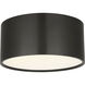 Mick De Giulio Dola LED 9.9 inch Bronze Flush Mount Ceiling Light